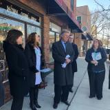 Representative Frank Pallone with constituents