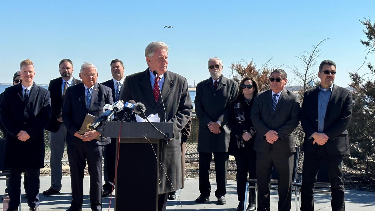 Union Beach flood control project