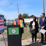 Pallone at Press Conference